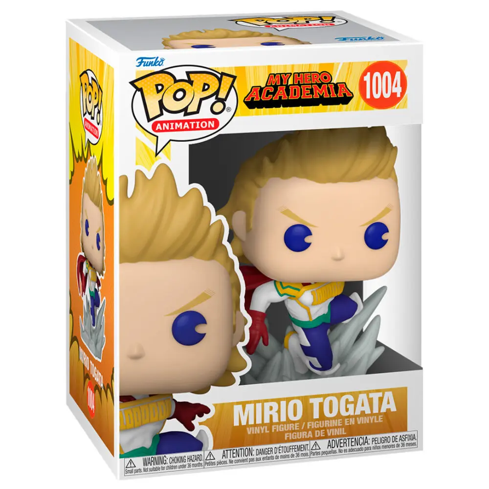 My Hero Academia POP! Animation Vinylová figurka Mirio v hrdinském kostýmu 9 cm fotografii produktu