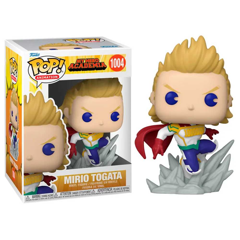 My Hero Academia POP! Animation Vinylová figurka Mirio v hrdinském kostýmu 9 cm fotografii produktu