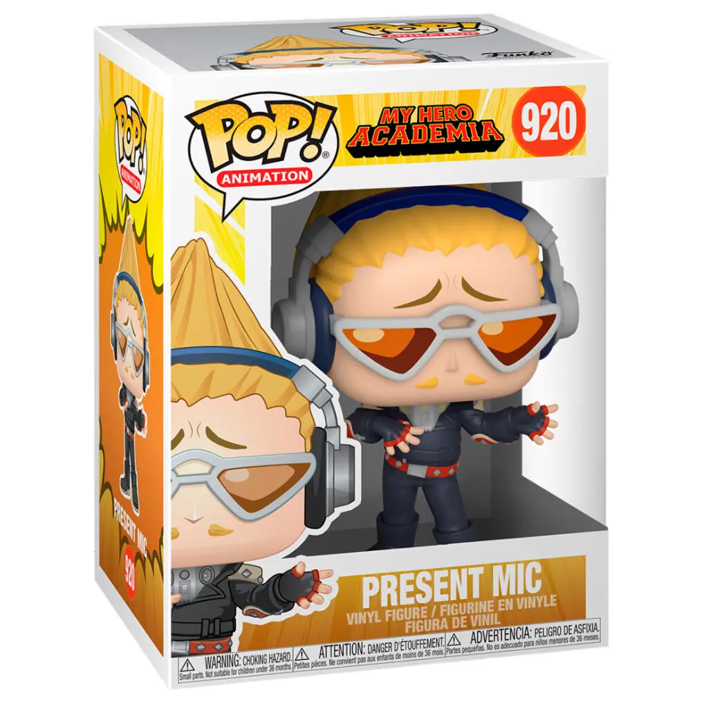 My Hero Academia POP! Animation vinylová figurka Present Mic 9 cm fotografii produktu