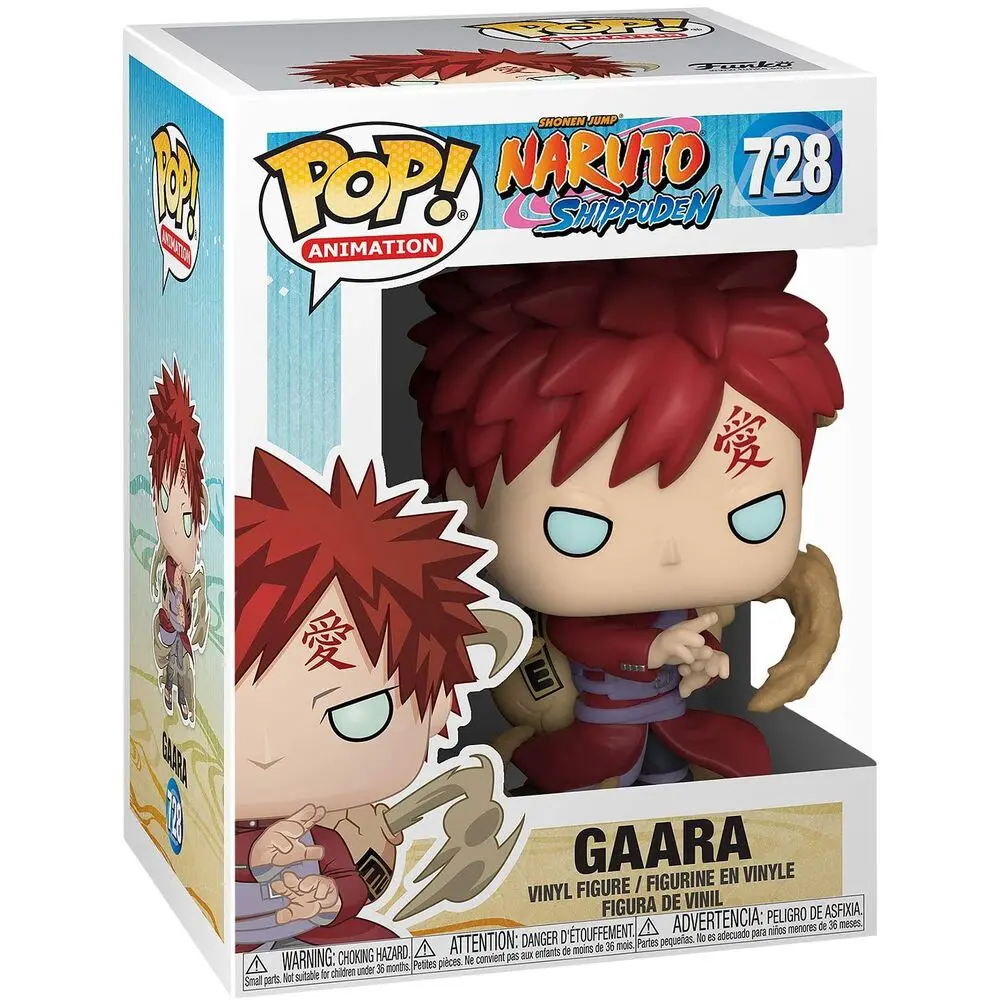 Naruto POP! Animation vinylová figurka Gaara 9 cm fotografii produktu