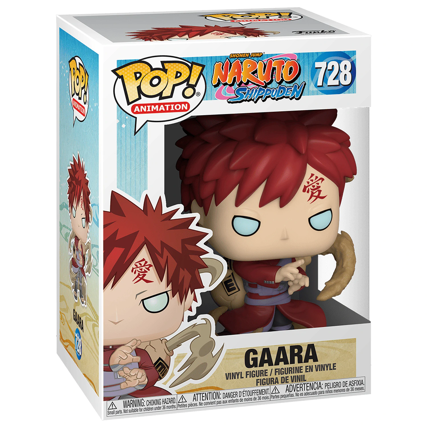 Naruto POP! Animation vinylová figurka Gaara 9 cm fotografii produktu