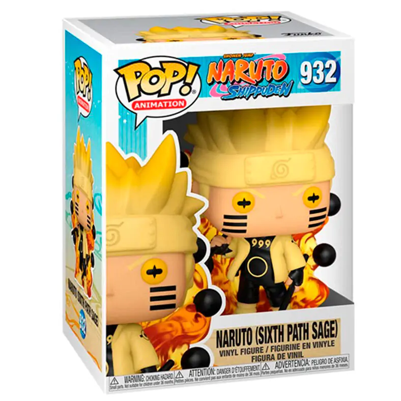 Naruto POP! Animation vinylová figurka Naruto Six Path Sage 9 cm fotografii produktu