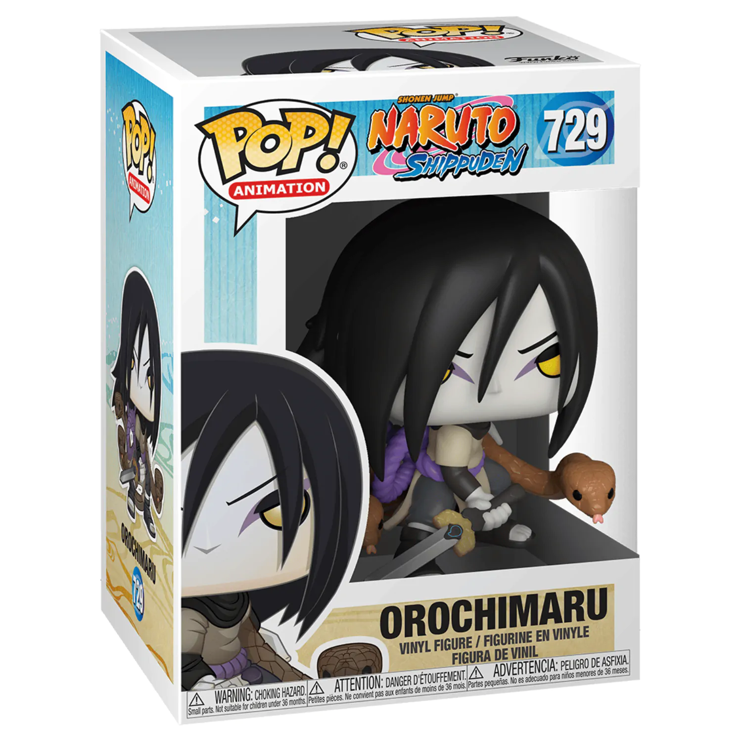 Naruto POP! Animation vinylová figurka Orochimaru 9 cm fotografii produktu