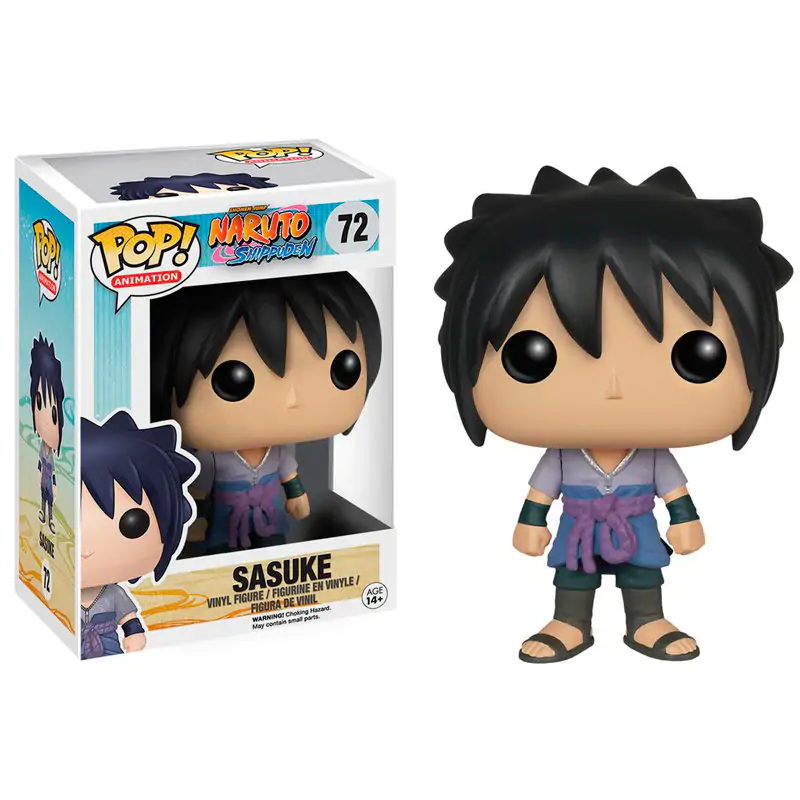 Naruto Shippuden POP! Animation vinylová figurka Sasuke 9 cm fotografii produktu