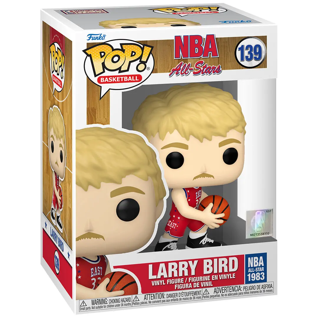 NBA Legends POP! basketbalová vinylová figurka Larry Bird (Red All Star Uni 1983) 9 cm fotografii produktu