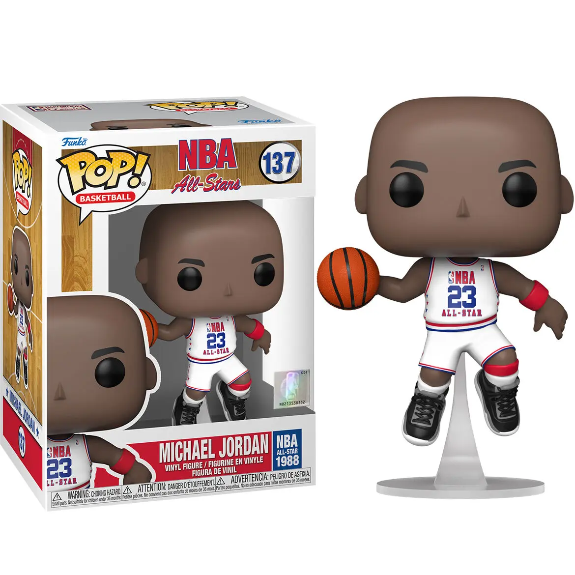 NBA Legends POP! Basketbalová vinylová figurka Michael Jordan (1988 ASG) 9 cm fotografii produktu