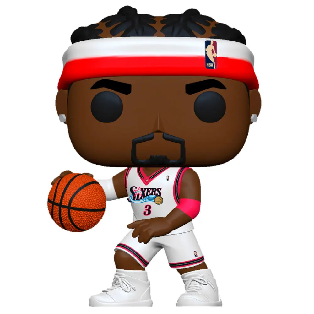 NBA Legends POP! Sports vinylová figurka Allen Iverson (Sixers Home) 9 cm fotografii produktu