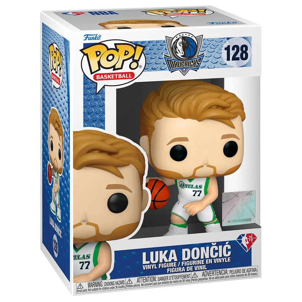 NBA Legends POP! Sports vinylová figurka Mavs - Luka Dončić (světle modrý dres) 9 cm fotografii produktu