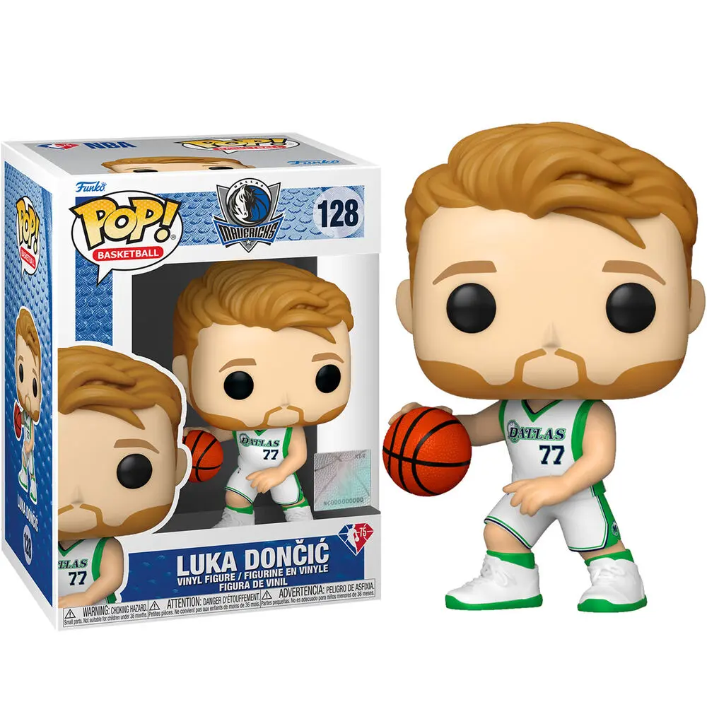 NBA Legends POP! Sports vinylová figurka Mavs - Luka Dončić (světle modrý dres) 9 cm fotografii produktu