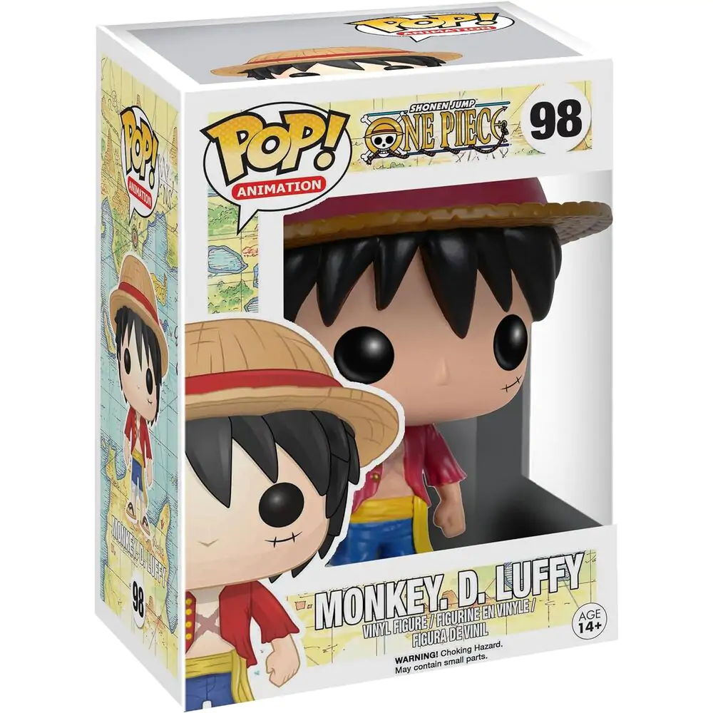 One Piece POP! Televizní vinylová figurka Monkey D. Luffy 9 cm fotografii produktu