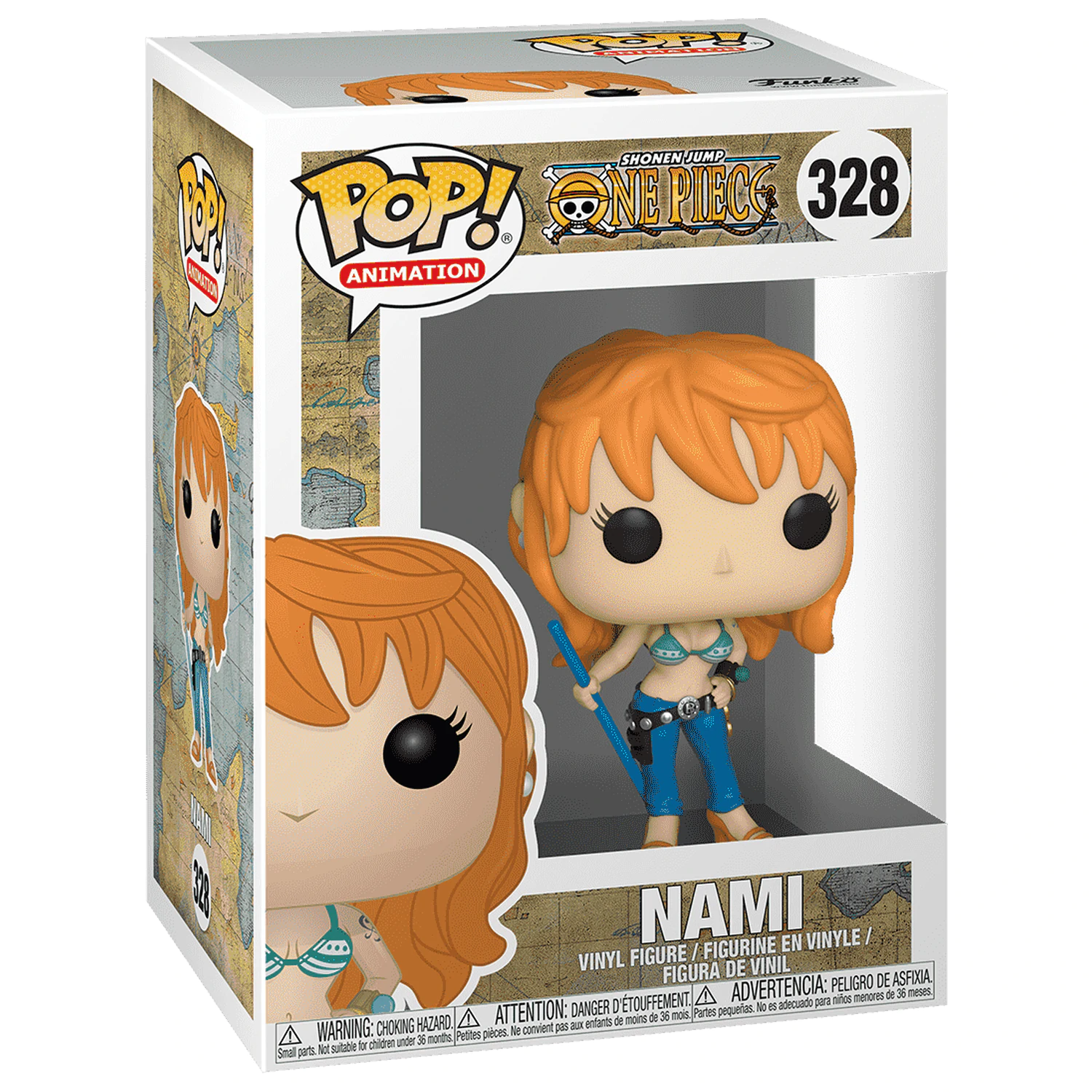 One Piece POP! Televizní vinylová figurka Nami 9 cm fotografii produktu