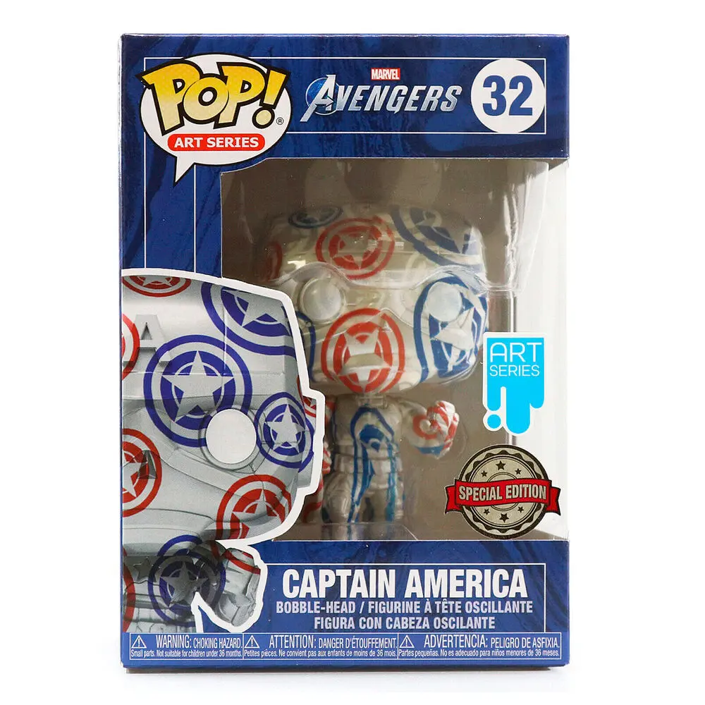 POP figurka Patriotic Age Captain America Exclusive fotografii produktu