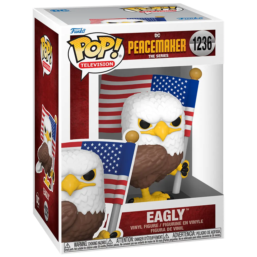 Peacemaker POP! TV Vinylová figurka Eagly 9 cm fotografii produktu