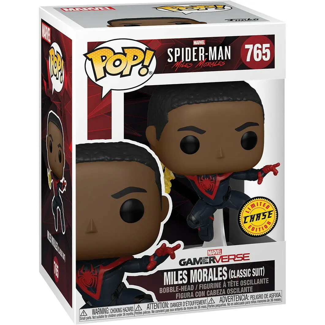 POP figurka Spiderman Miles Morales Classic Suit Chase fotografii produktu