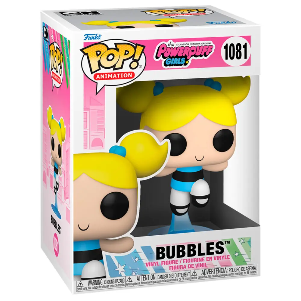 The Powerpuff Girls POP! Animation Vinyl Figure Bubbles 9 cm Vinyl Figurka fotografii produktu