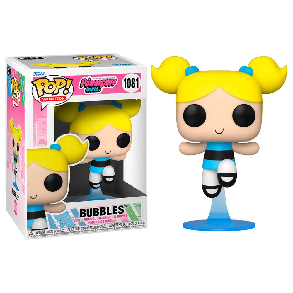 The Powerpuff Girls POP! Animation Vinyl Figure Bubbles 9 cm Vinyl Figurka fotografii produktu