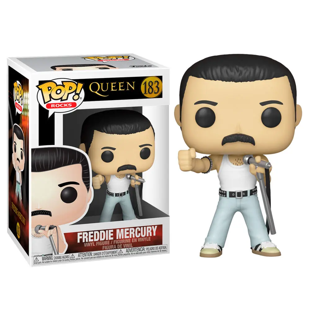 Queen POP! Rocks vinylová figurka Freddie Mercury Radio Gaga 9 cm fotografii produktu