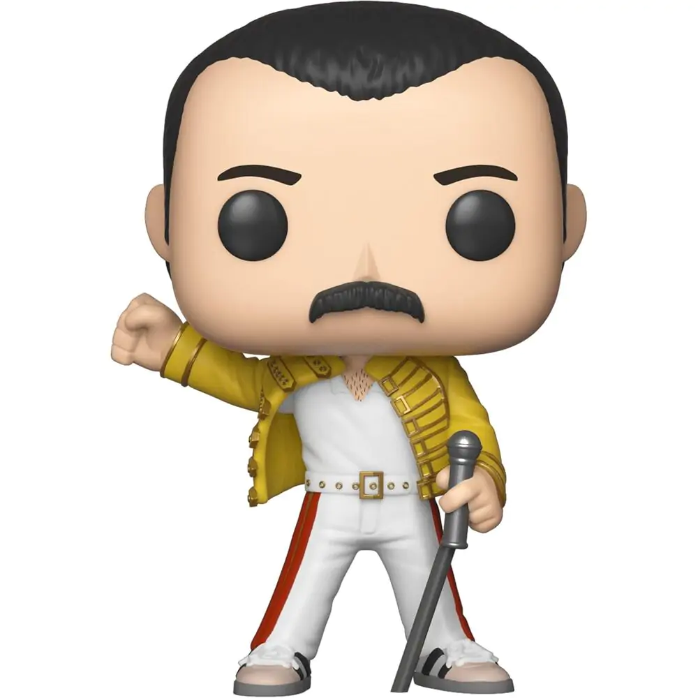 Queen POP! Rocks Vinyl Figurka Freddie Mercury Wembley 1986 9 cm fotografii produktu