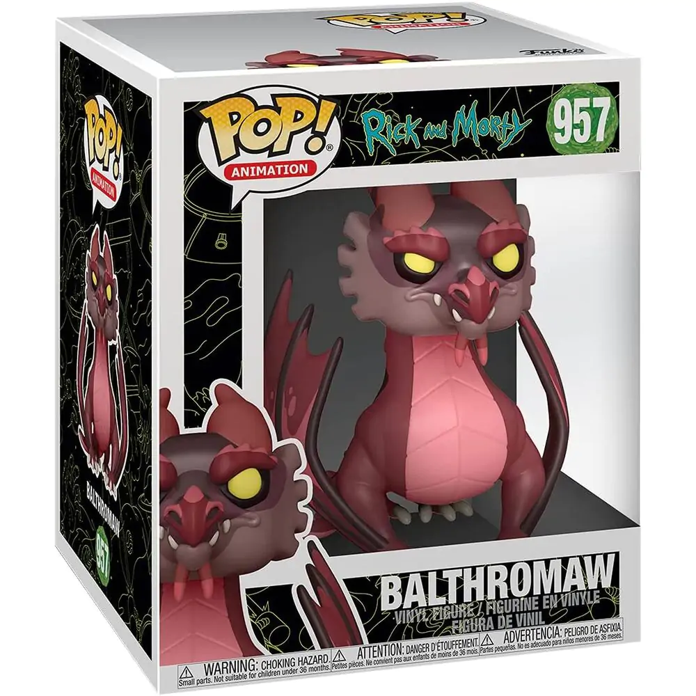 Rick and Morty Zvětšená POP! Animace Vinylová Figurka Balthromaw 15 cm fotografii produktu