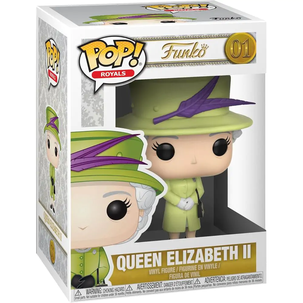 Royal Family POP! Vinylová figurka Královna Alžběta II 9 cm fotografii produktu