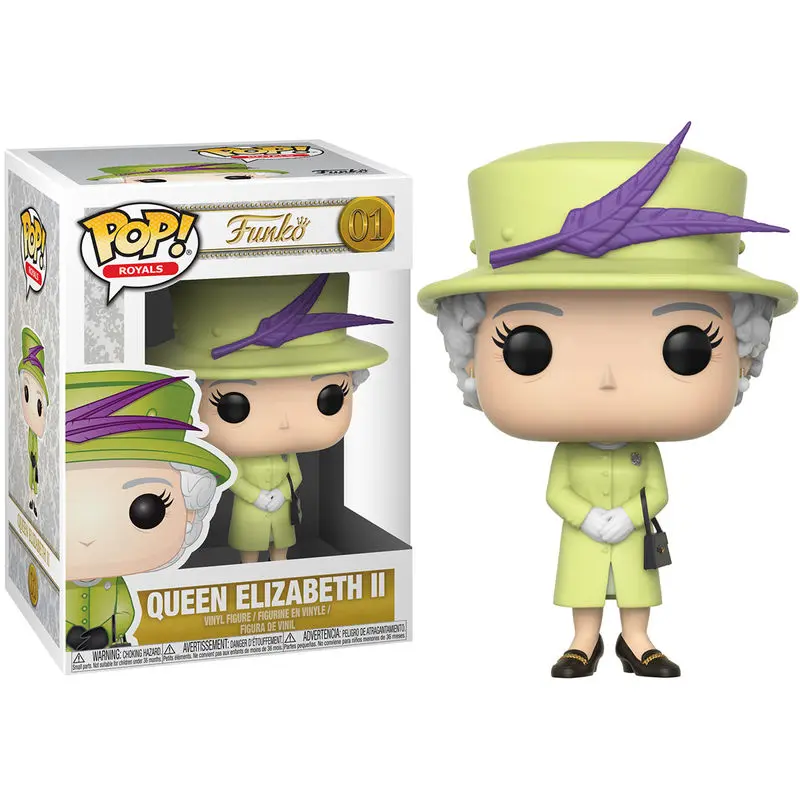 Royal Family POP! Vinylová figurka Královna Alžběta II 9 cm fotografii produktu