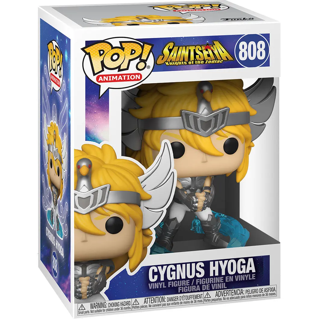 Saint Seiya POP! Animation vinylová figurka Cygnus Hyoga 9 cm fotografii produktu