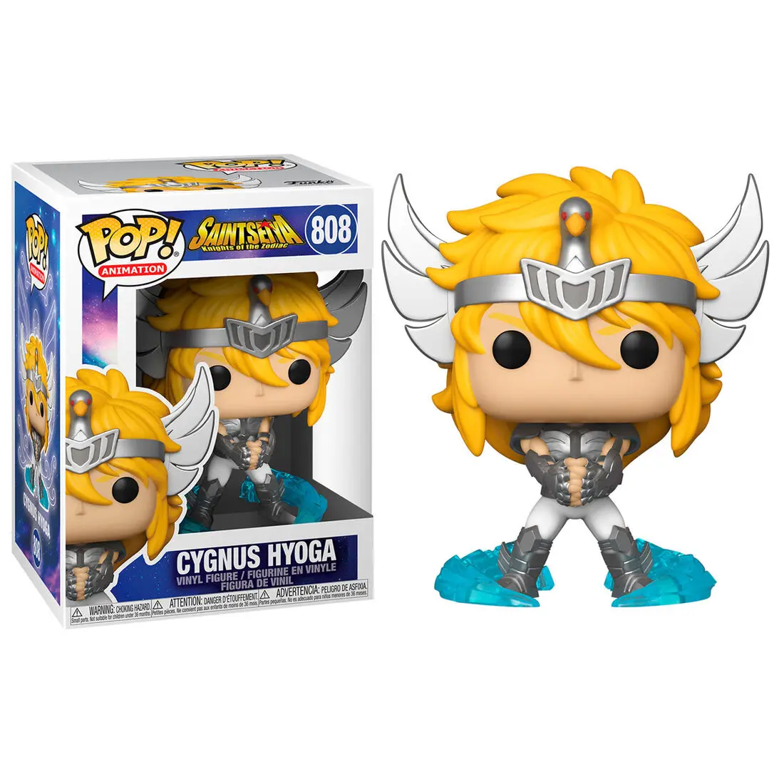 Saint Seiya POP! Animation vinylová figurka Cygnus Hyoga 9 cm fotografii produktu