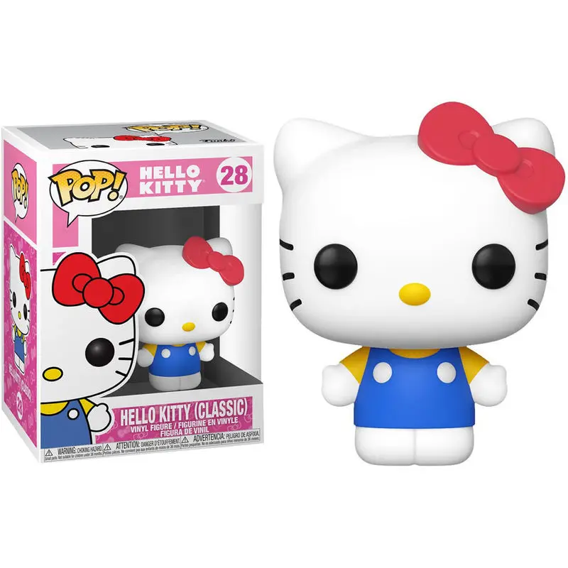 Hello Kitty POP! Sanrio vinylová figurka Hello Kitty (Classic) 9 cm fotografii produktu