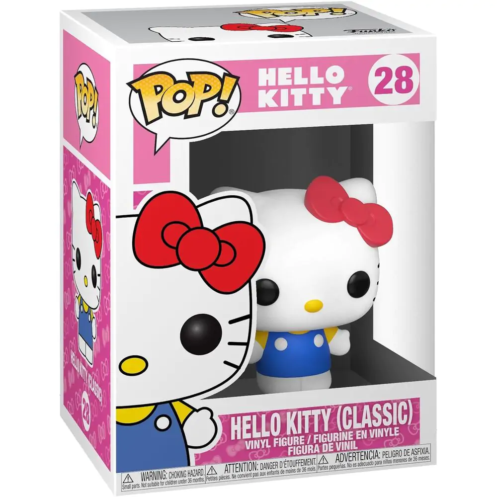 Hello Kitty POP! Sanrio vinylová figurka Hello Kitty (Classic) 9 cm fotografii produktu