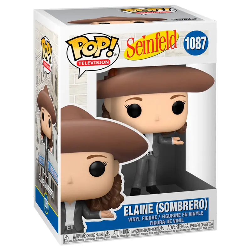 Seinfeld POP! TV vinyl figurka Elaine in Sombrero 9 cm fotografii produktu