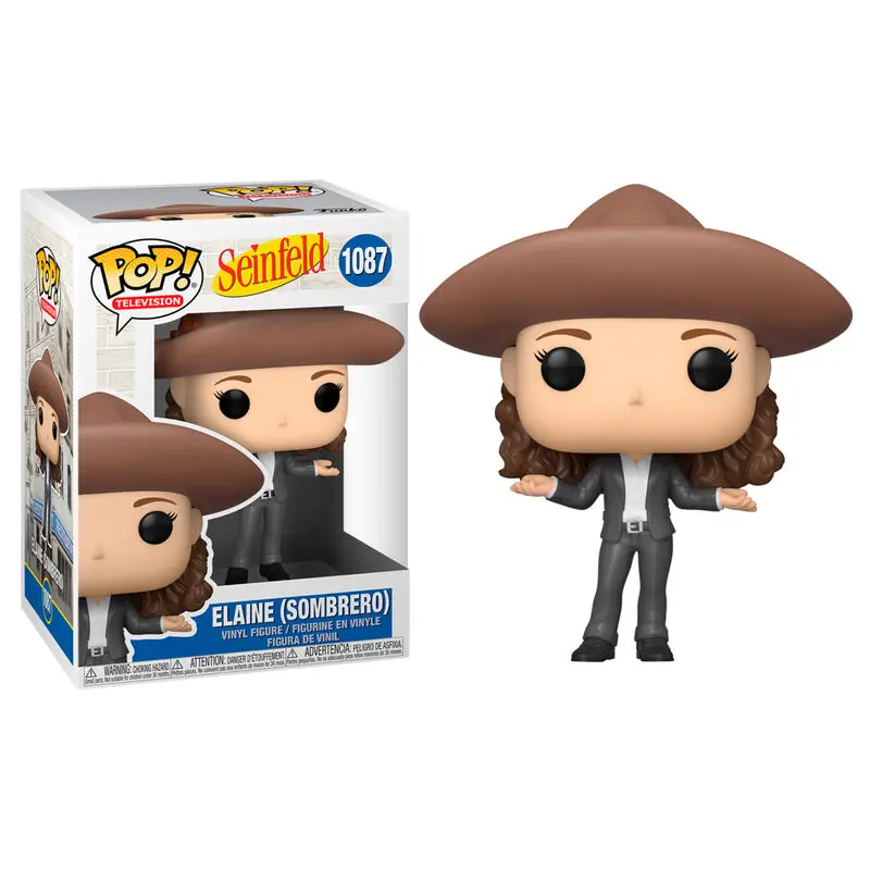 Seinfeld POP! TV vinyl figurka Elaine in Sombrero 9 cm fotografii produktu
