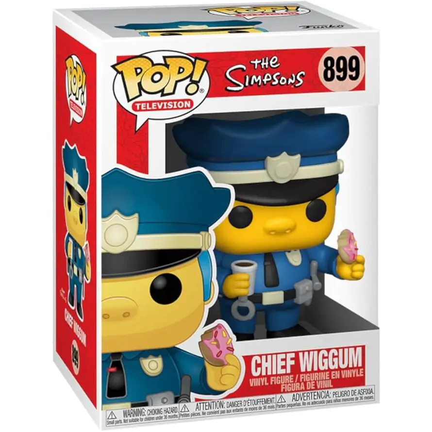 Simpsons POP! Animation Vinylová figurka náčelník Wiggum 9 cm fotografii produktu