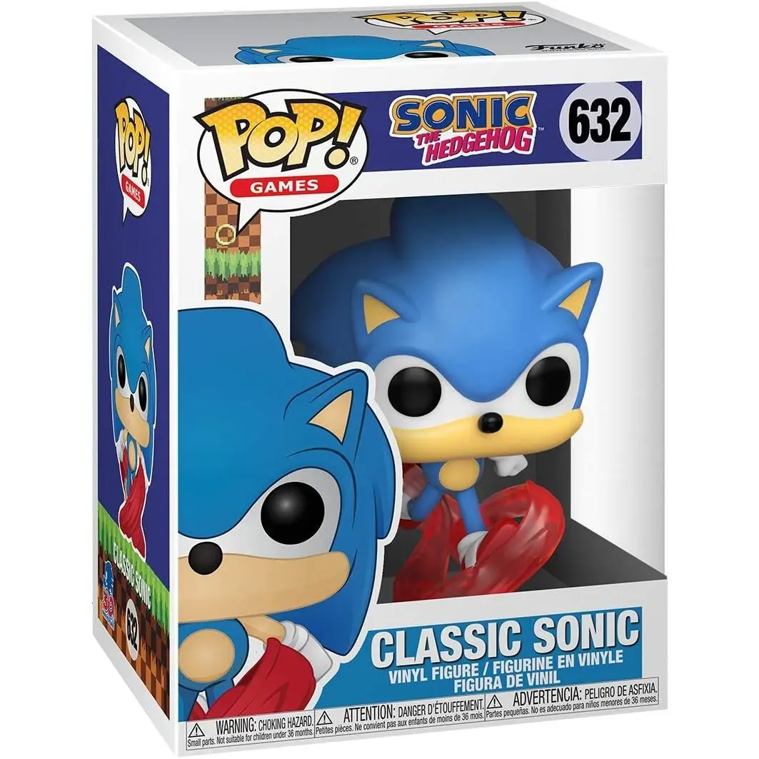 Sonic the Hedgehog POP! Games Vinylová figurka Sonic 30th - Running Sonic 9 cm fotografii produktu