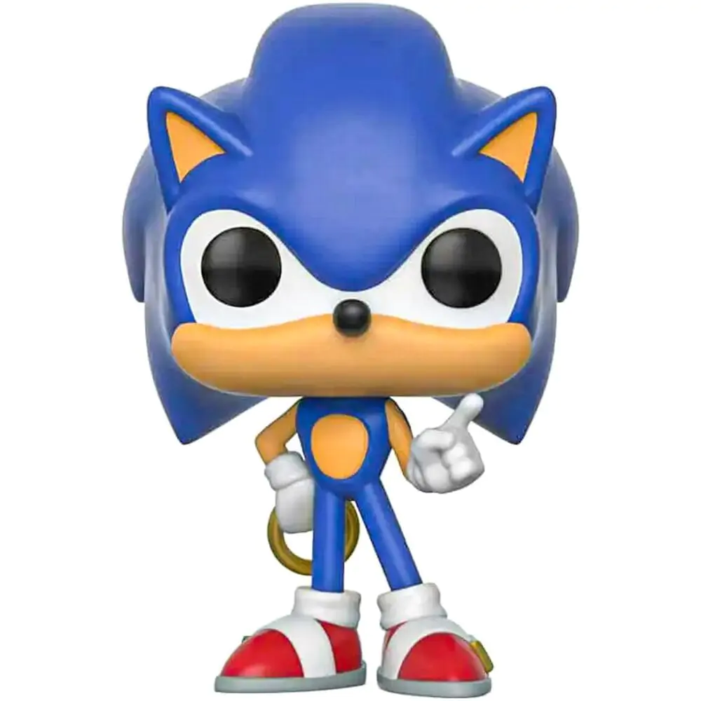 Sonic The Hedgehog POP! Games Vinylová figurka Sonic (Kruh) 9 cm fotografii produktu