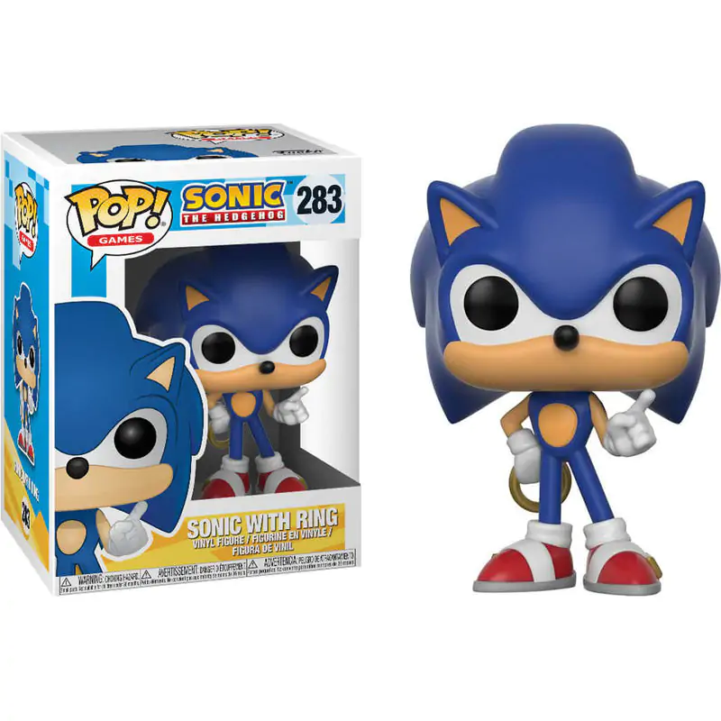 Sonic The Hedgehog POP! Games Vinylová figurka Sonic (Kruh) 9 cm fotografii produktu