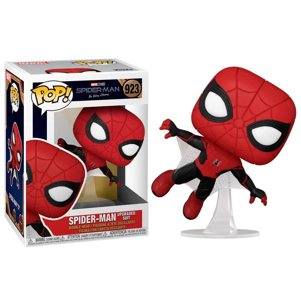 Spider-Man: No Way Home POP! Vinylová figurka Spider-Man (Vylepšený oblek) 9 cm fotografii produktu