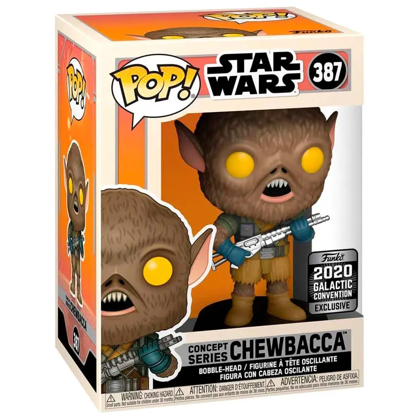 POP figurka Star Wars Chewbacca Exkluzivní fotografii produktu