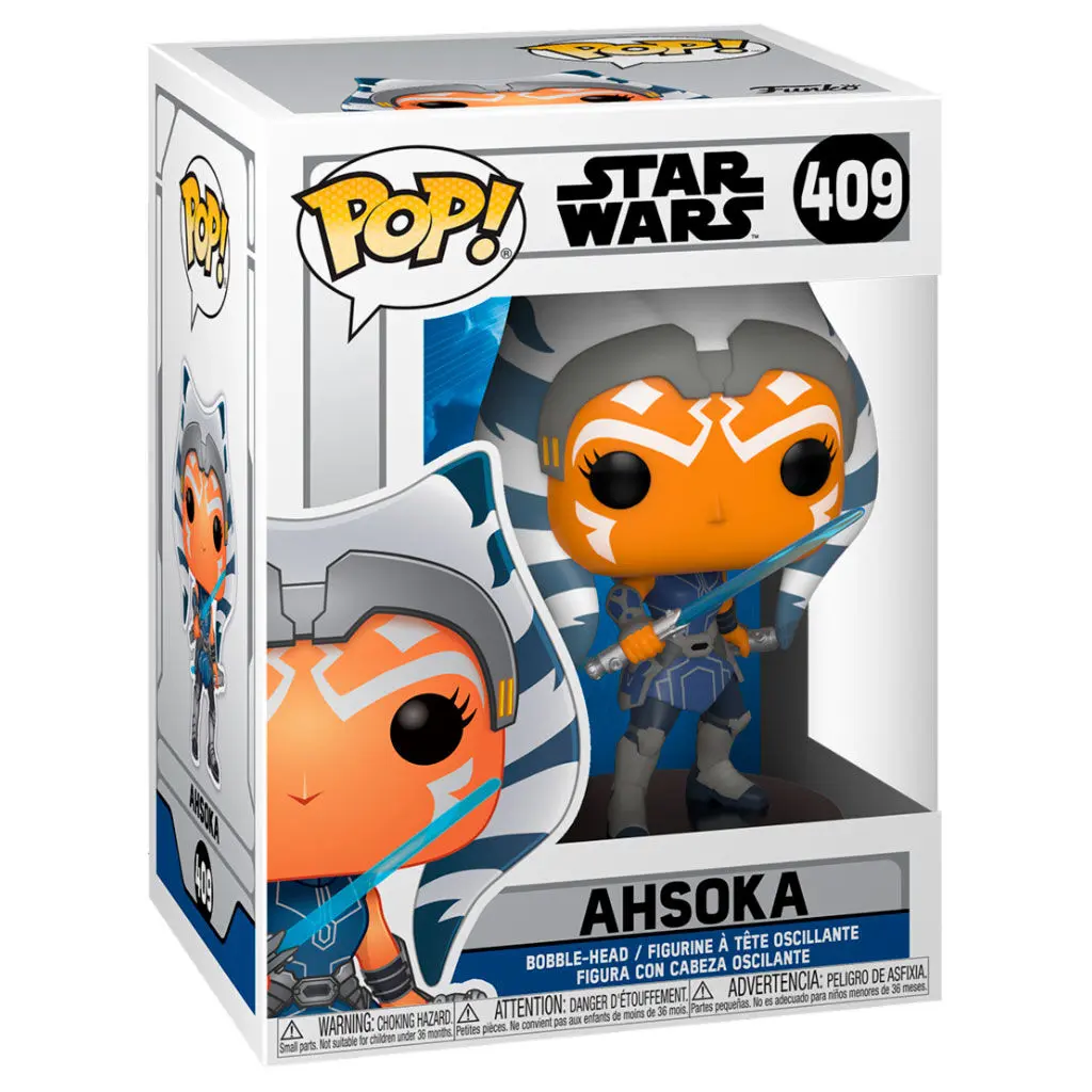 Star Wars: Clone Wars POP! Star Wars vinylová figurka Ahsoka 9 cm fotografii produktu