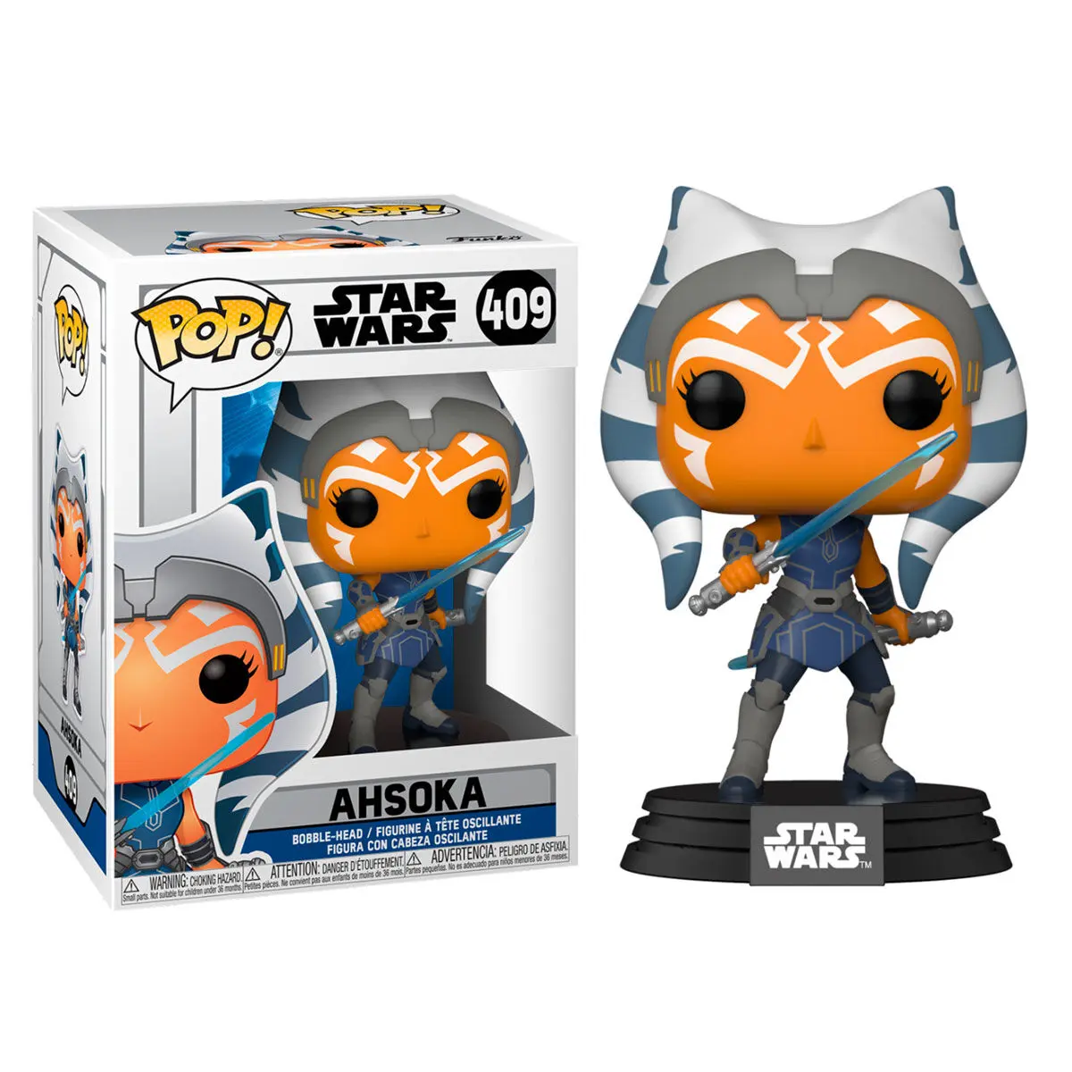 Star Wars: Clone Wars POP! Star Wars vinylová figurka Ahsoka 9 cm fotografii produktu