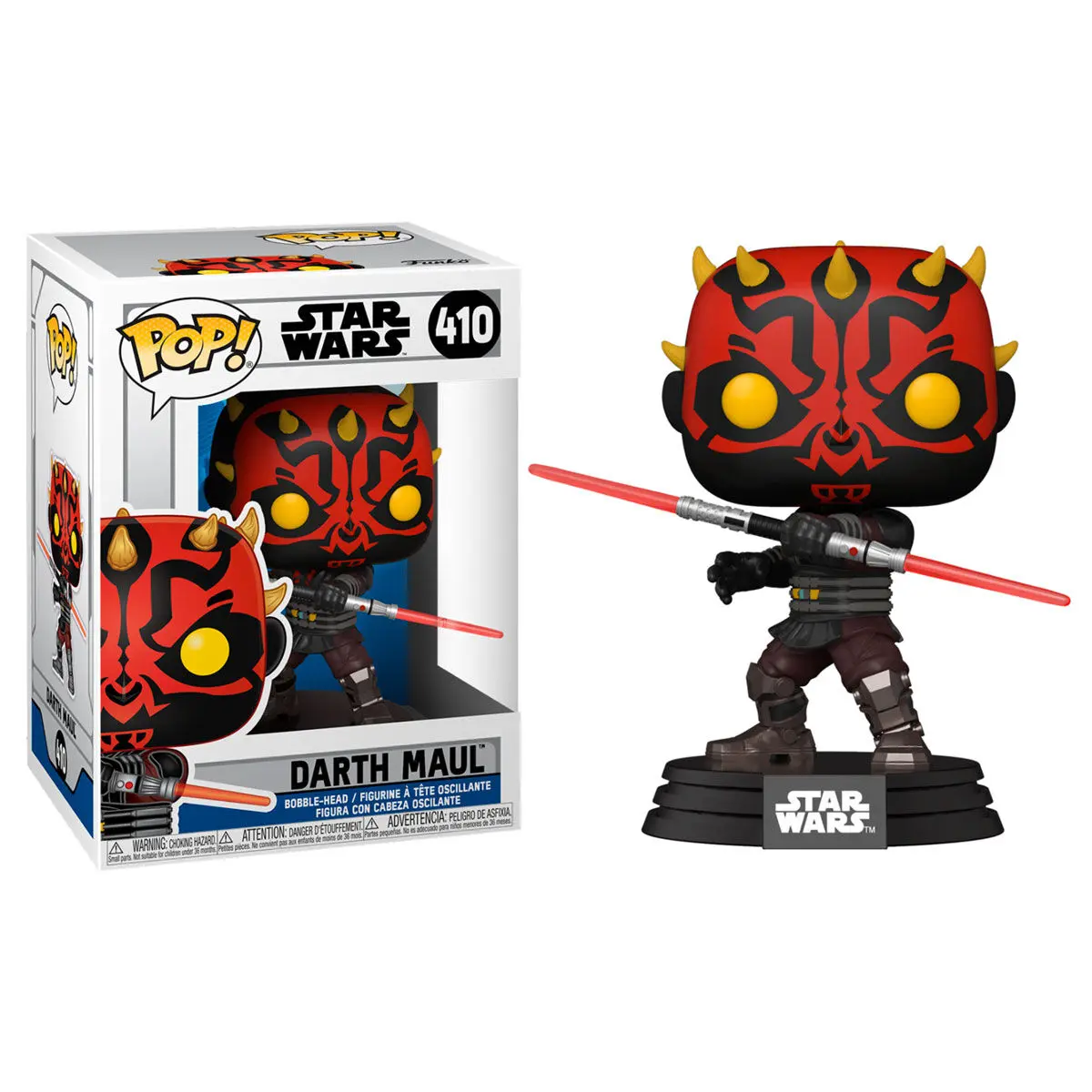 Star Wars: Clone Wars POP! Star Wars Vinyl Figurka Darth Maul 9 cm fotografii produktu