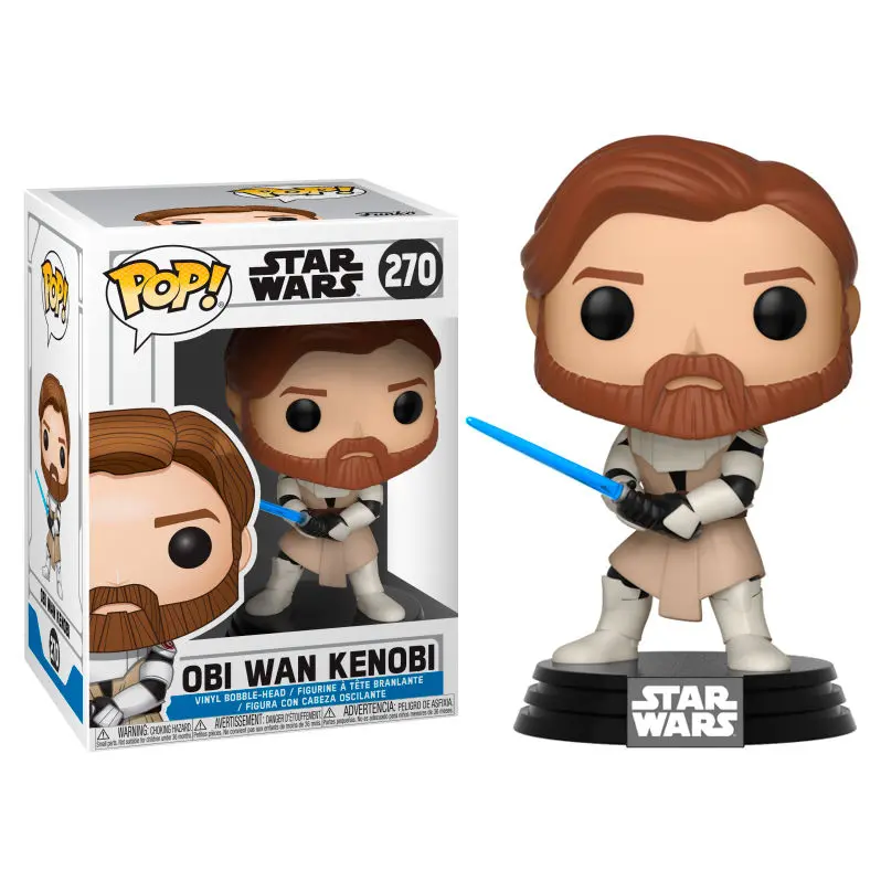 POP figurka Star Wars Clone Wars Obi Wan Kenobi fotografii produktu