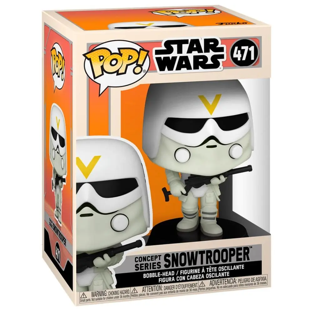 Star Wars POP! Vinyl Bobble-Head Sněžný voják (Concept Series) 9 cm fotografii produktu