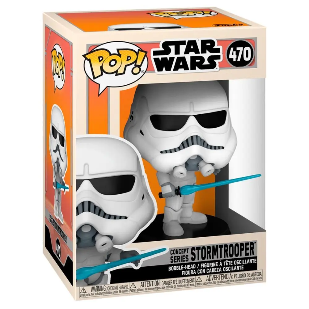 Star Wars POP! Vinyl Bobble-Head Stormtrooper (Concept Series) 9 cm fotografii produktu