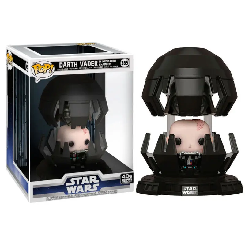 Star Wars POP! Deluxe Movies vinylová figurka Darth Vader v meditační komoře 20 cm fotografii produktu