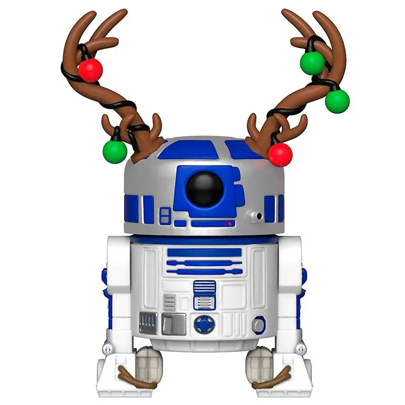 POP figurka Star Wars Holiday R2-D2 s parohy fotografii produktu