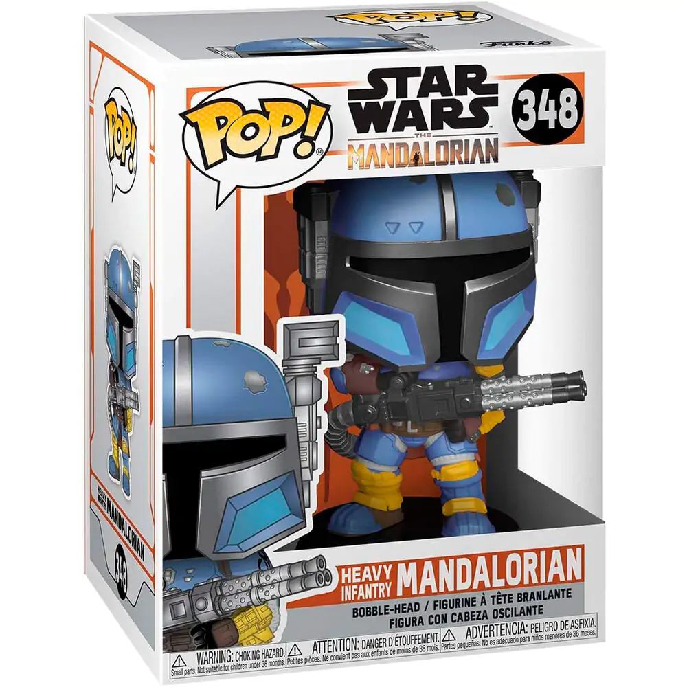 Star Wars The Mandalorian POP! TV Vinylová Figurka Těžkooděný Mandaloriana 9 cm fotografii produktu