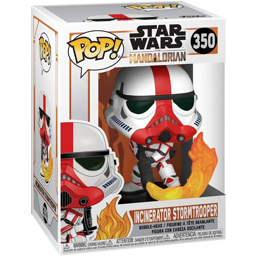 Star Wars The Mandalorian POP! TV vinylová figurka Incinerator Stormtrooper 9 cm fotografii produktu