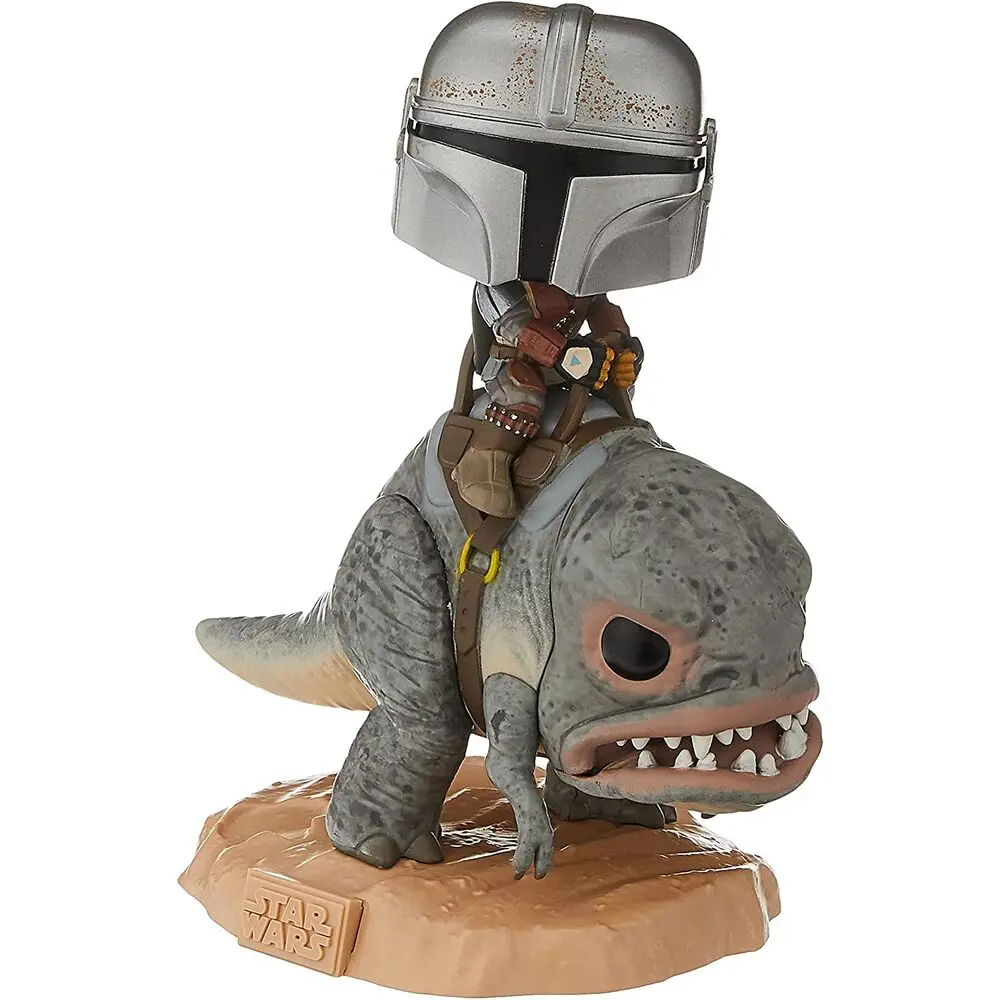 Star Wars The Mandalorian POP! Deluxe vinylová figurka The Mandalorian na Blurg 18 cm fotografii produktu