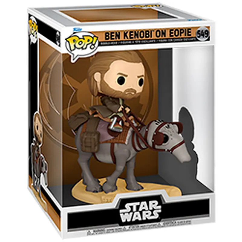 Star Wars: Obi-Wan Kenobi POP! Deluxe vinylová figurka Ben Kenobi na Eopie 9 cm fotografii produktu