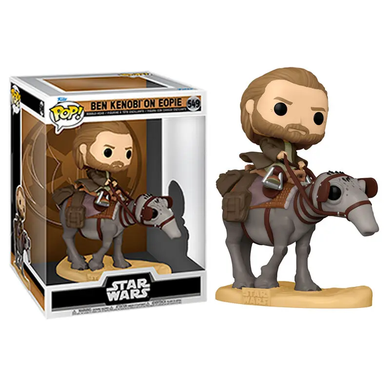 Star Wars: Obi-Wan Kenobi POP! Deluxe vinylová figurka Ben Kenobi na Eopie 9 cm fotografii produktu